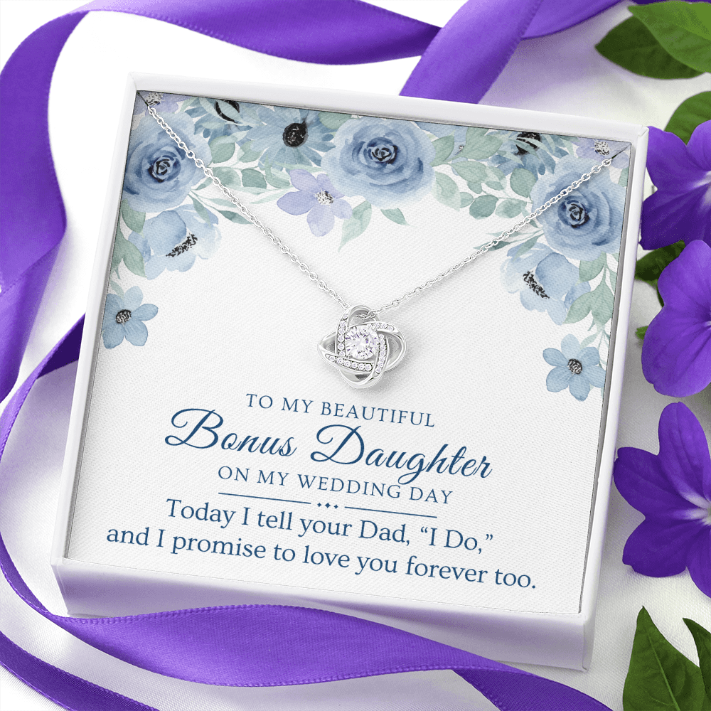 Stepdaughter Wedding Gift | Forever Necklace 0553T2
