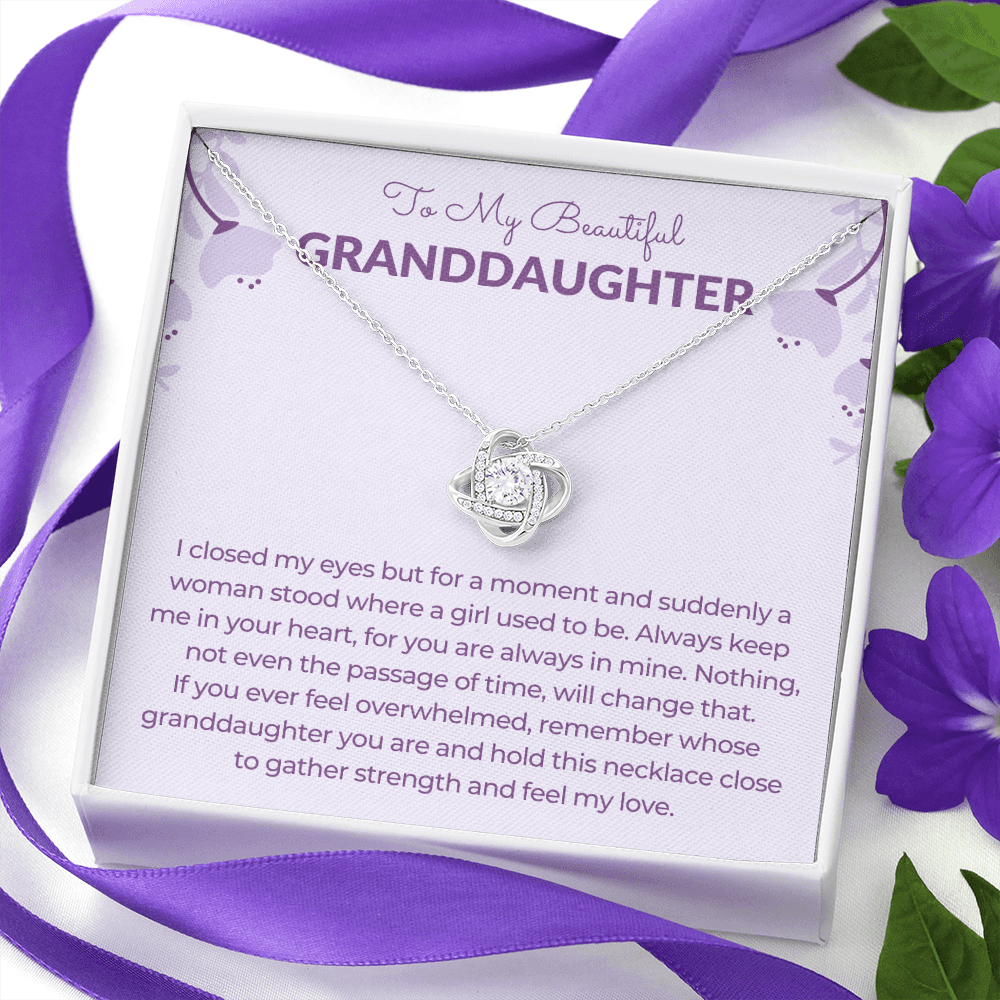 Granddaughter Gift | In My Heart Necklace 0545T7
