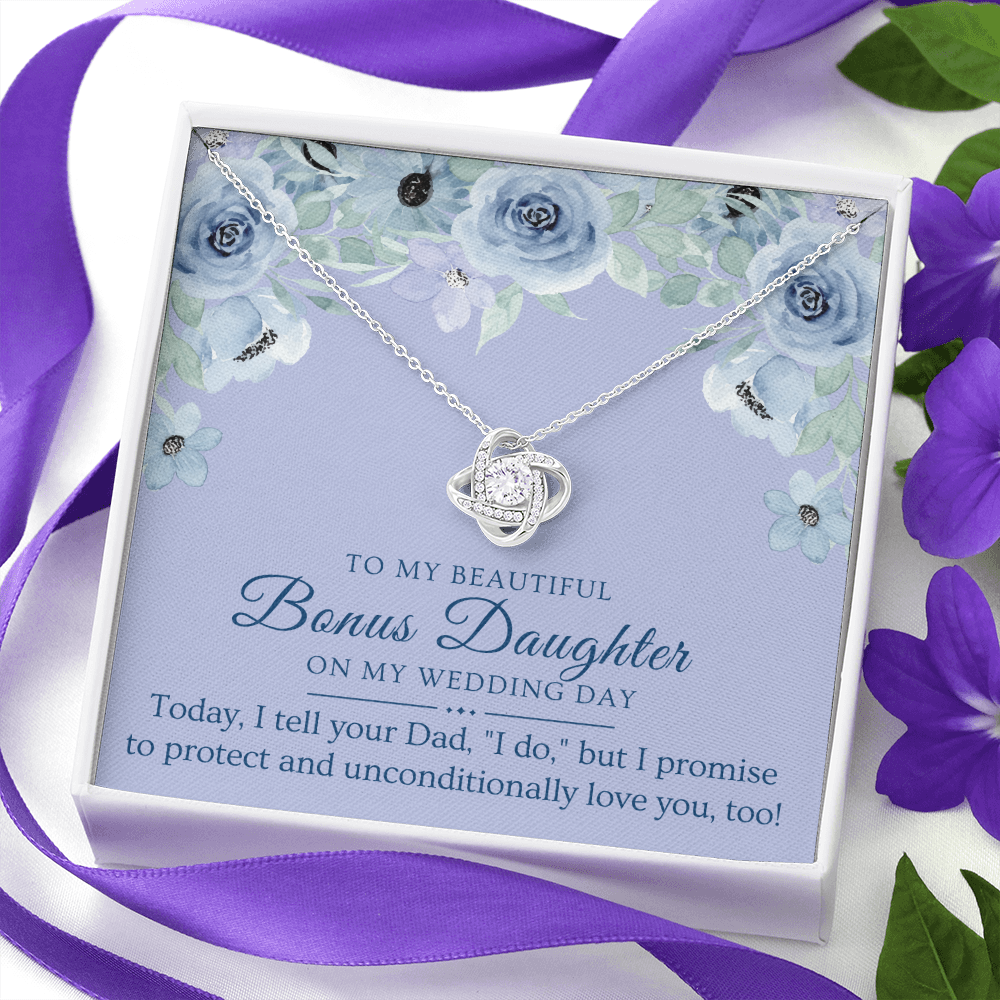 Stepdaughter Wedding Gift | Promise Necklace 0557T3