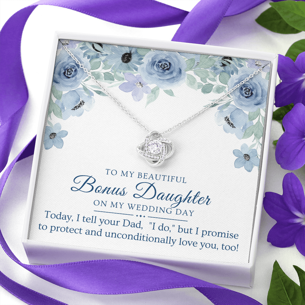 Stepdaughter Wedding Gift | Promise Necklace 0557T2