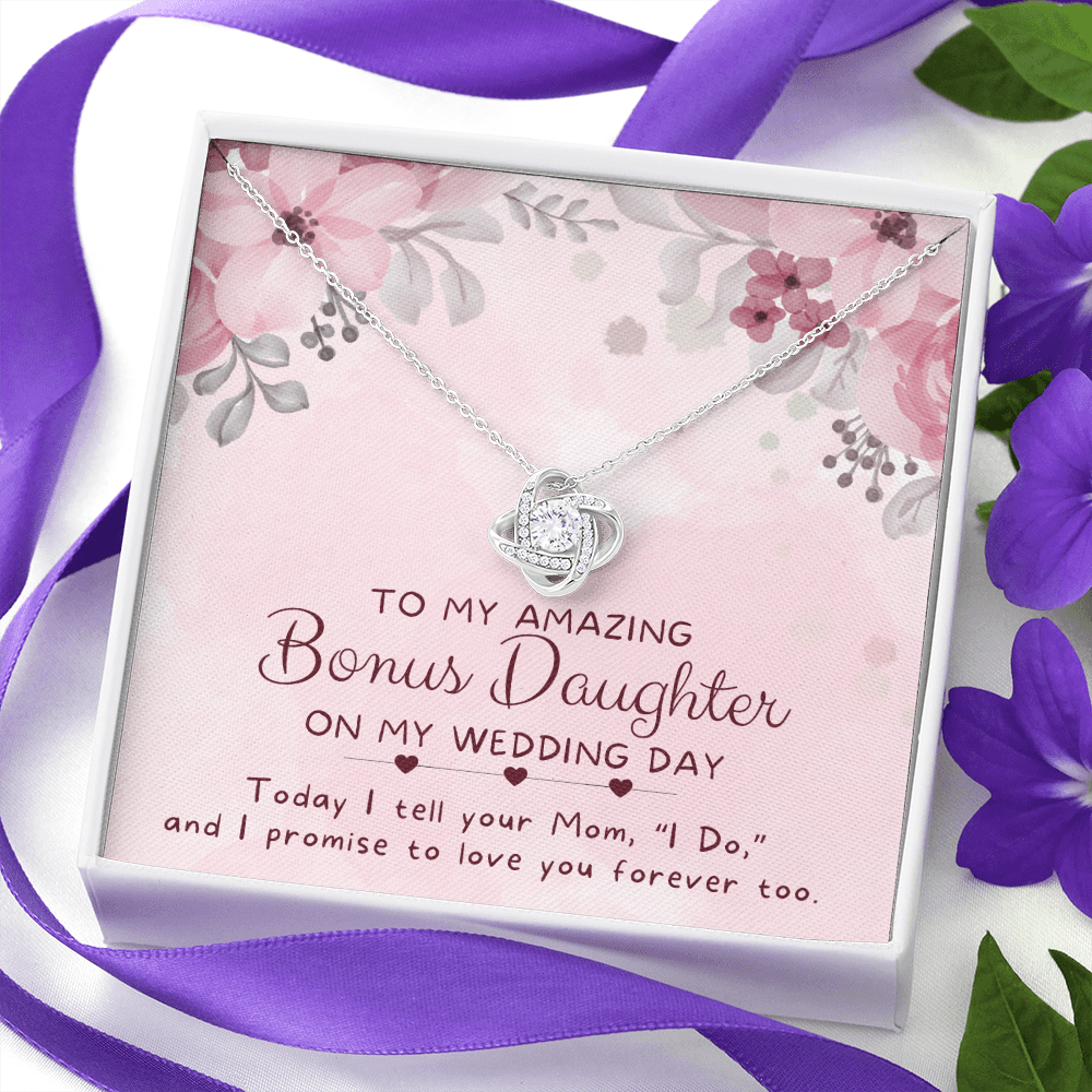Stepdaughter Wedding Gift | Forever Necklace 0552T8
