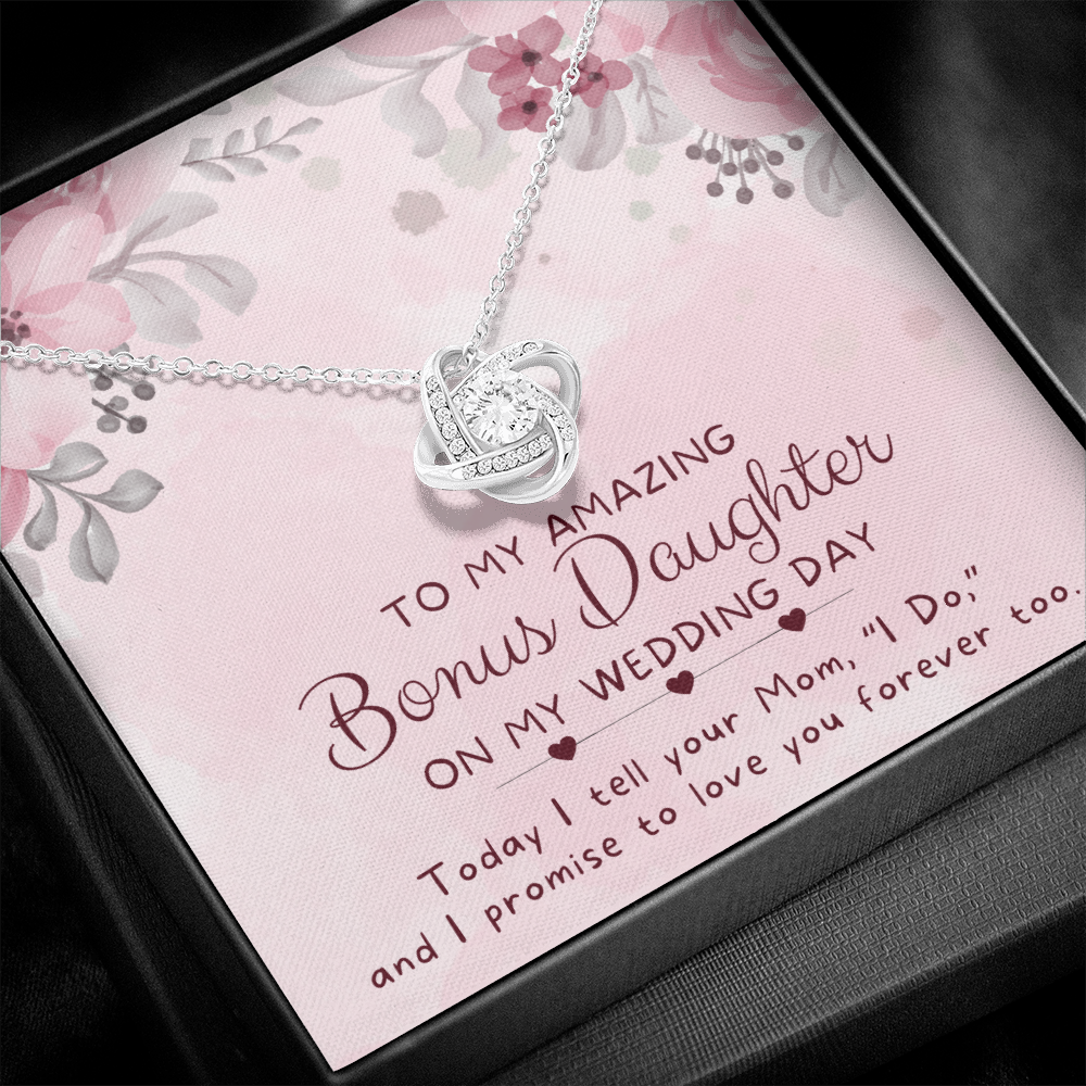 Stepdaughter Wedding Gift | Forever Necklace 0552T8
