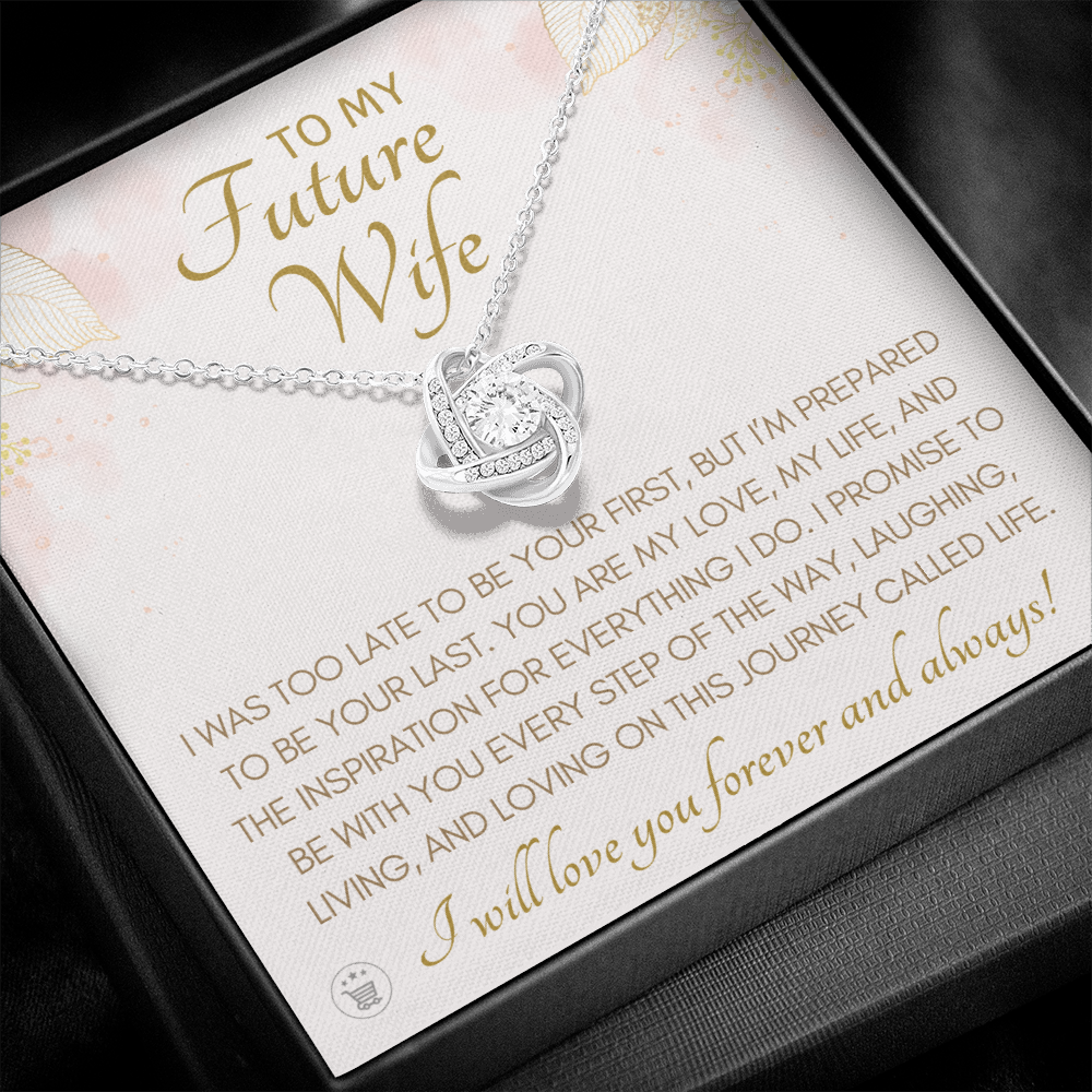 Future Wife, Future Mrs. Gift | Every Step Necklace 0464T22
