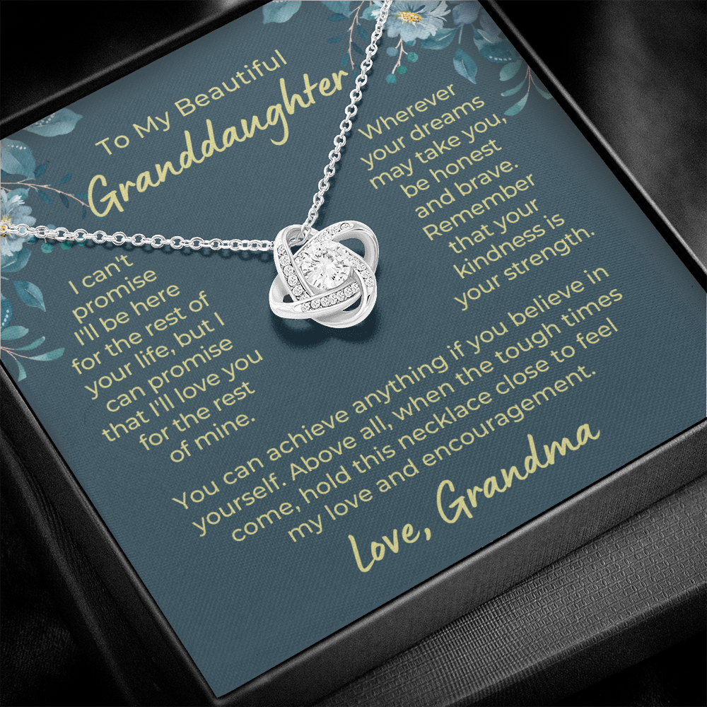 Granddaughter Gift | My Promise Necklace 0546T14