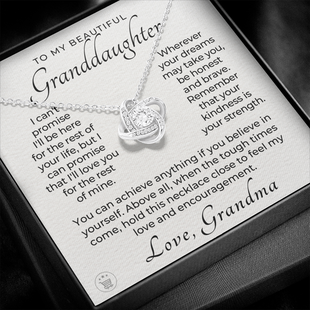 Granddaughter Gift | My Promise Necklace 0546T8