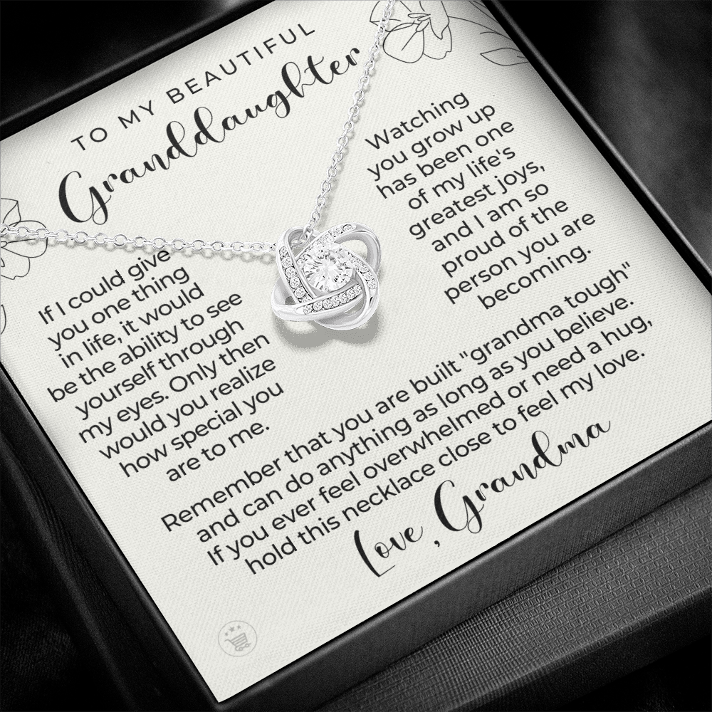 Granddaughter Gift | My Love Necklace 0548T11