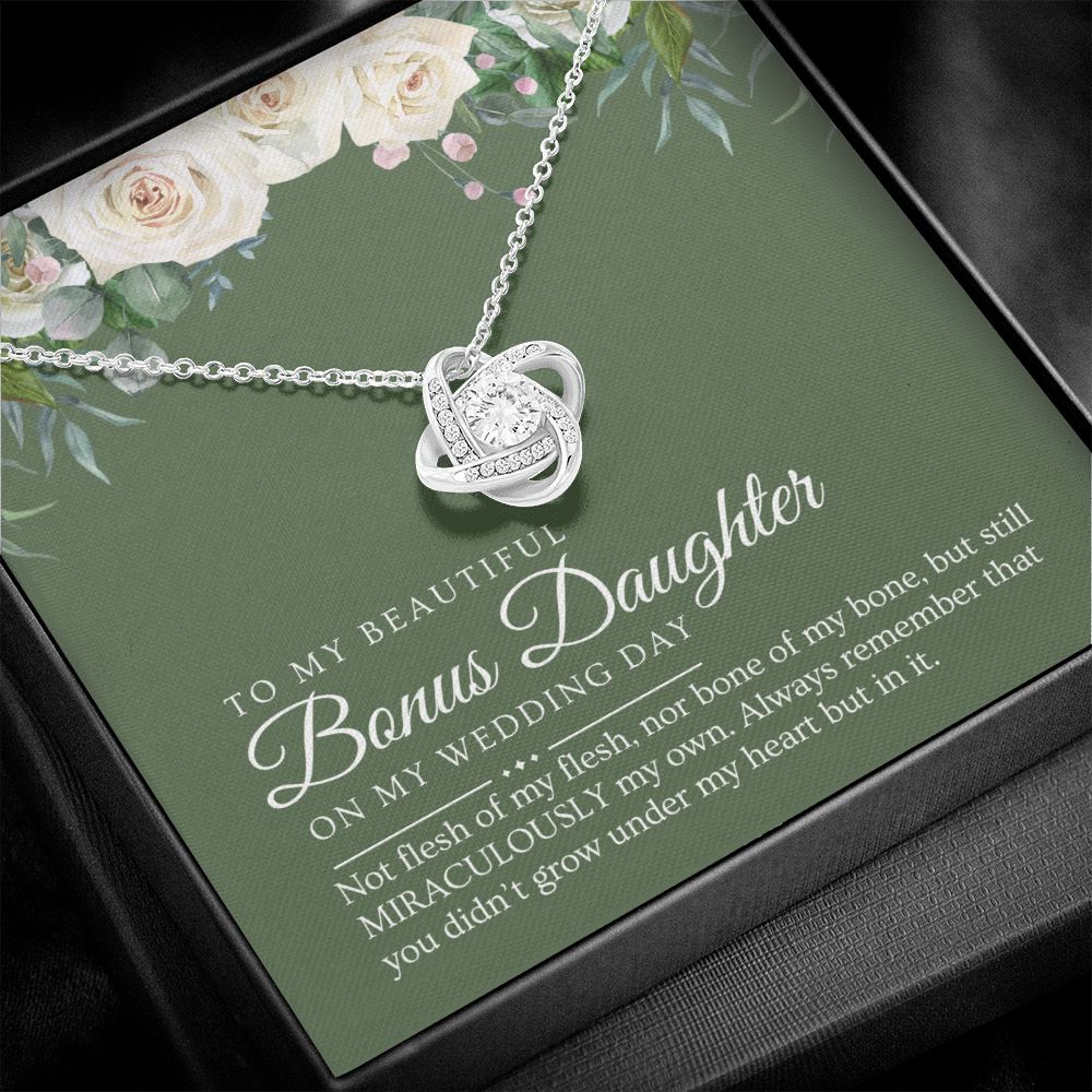 Stepdaughter Wedding Gift | In My Heart Necklace 0554T5