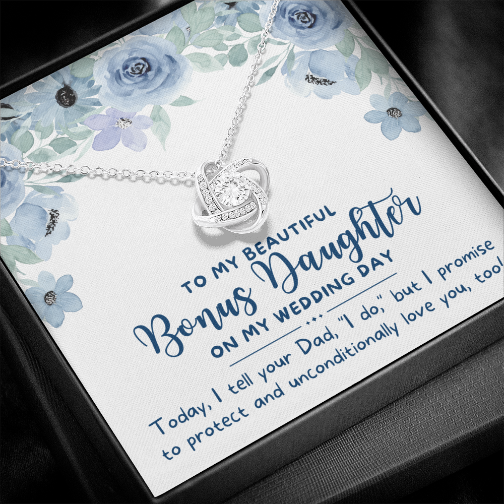 Stepdaughter Wedding Gift | Promise Necklace 0557T4