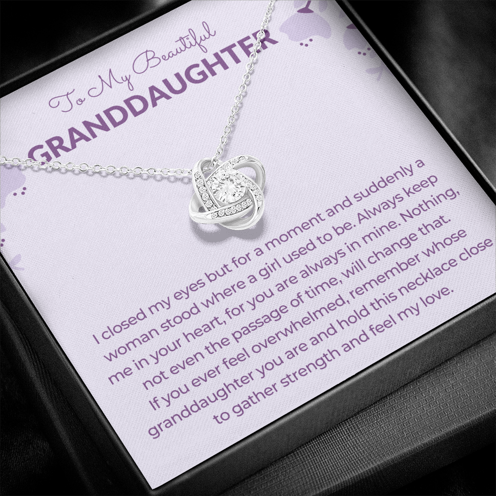 Granddaughter Gift | In My Heart Necklace 0545T7