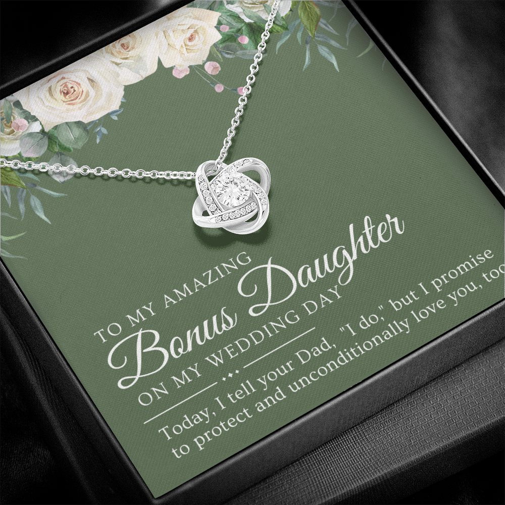 Stepdaughter Wedding Gift | Promise Necklace 0557T5
