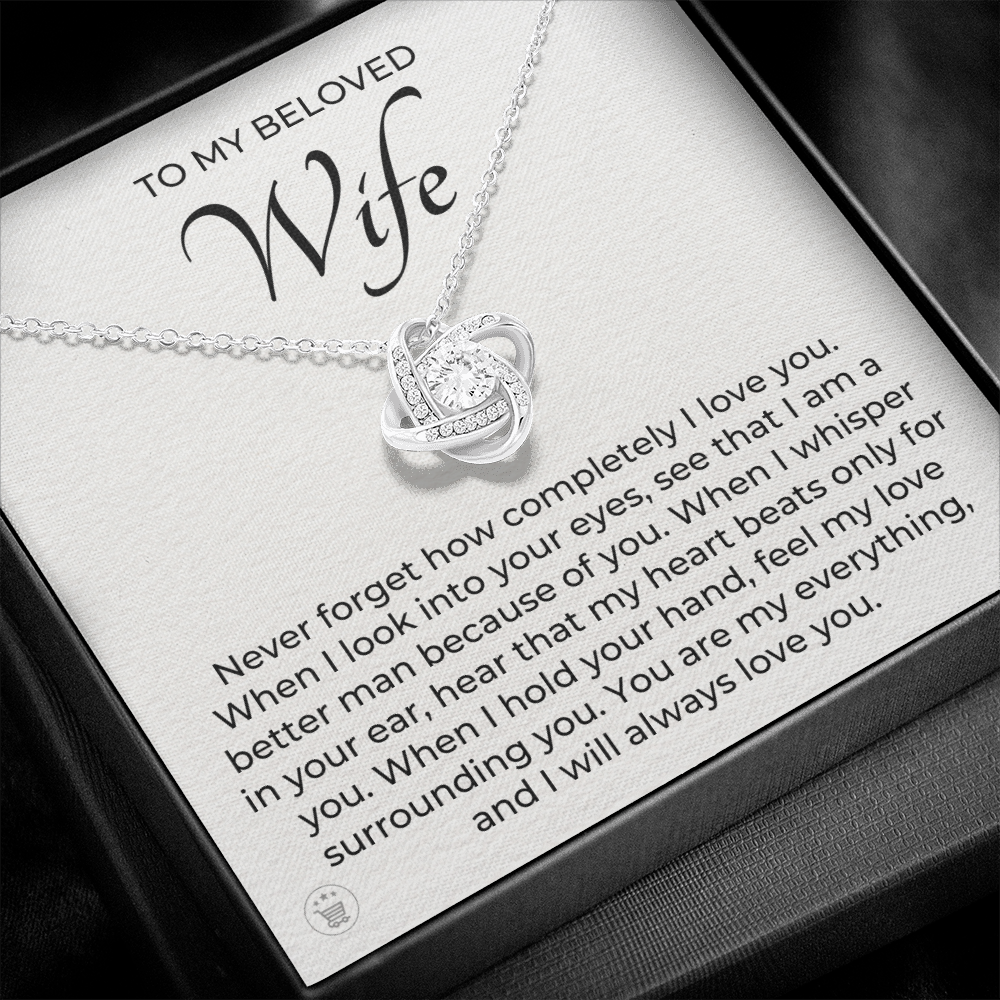 Gift For Wife | When I Necklace 0478T1