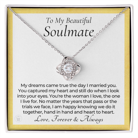 Soulmate Gift | I Live For Necklace 0531T7