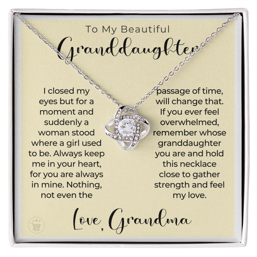 Granddaughter Gift | In My Heart Necklace 0544T5