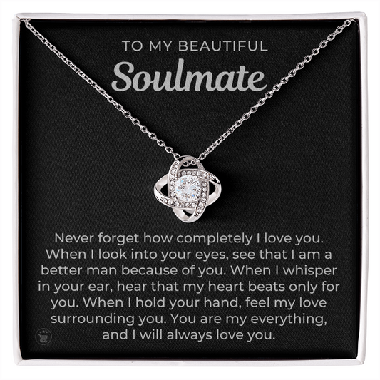 Gift For Wife, To My Soulmate | When I Necklace  0532T9