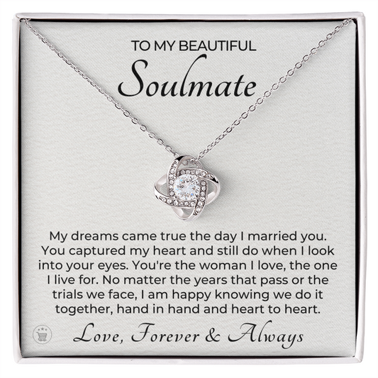 Soulmate Gift | I Live For Necklace 0531T1