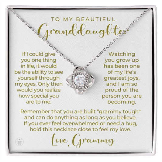 Granddaughter Gift | My Love Necklace 0549T1