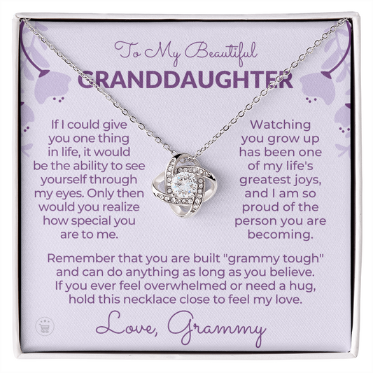 Granddaughter Gift | My Love Necklace 0549T7