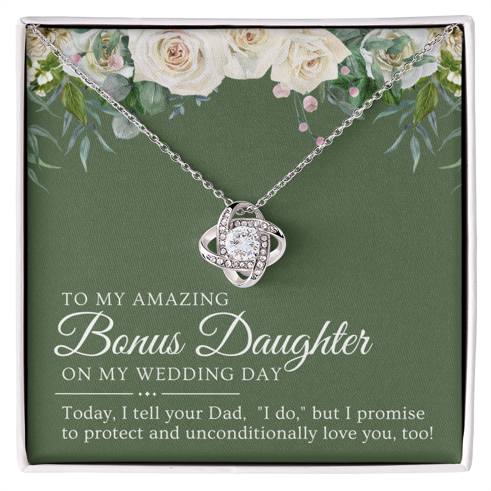 Stepdaughter Wedding Gift | Promise Necklace 0557T5