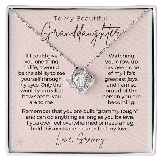 Granddaughter Gift | My Love Necklace 0549T4