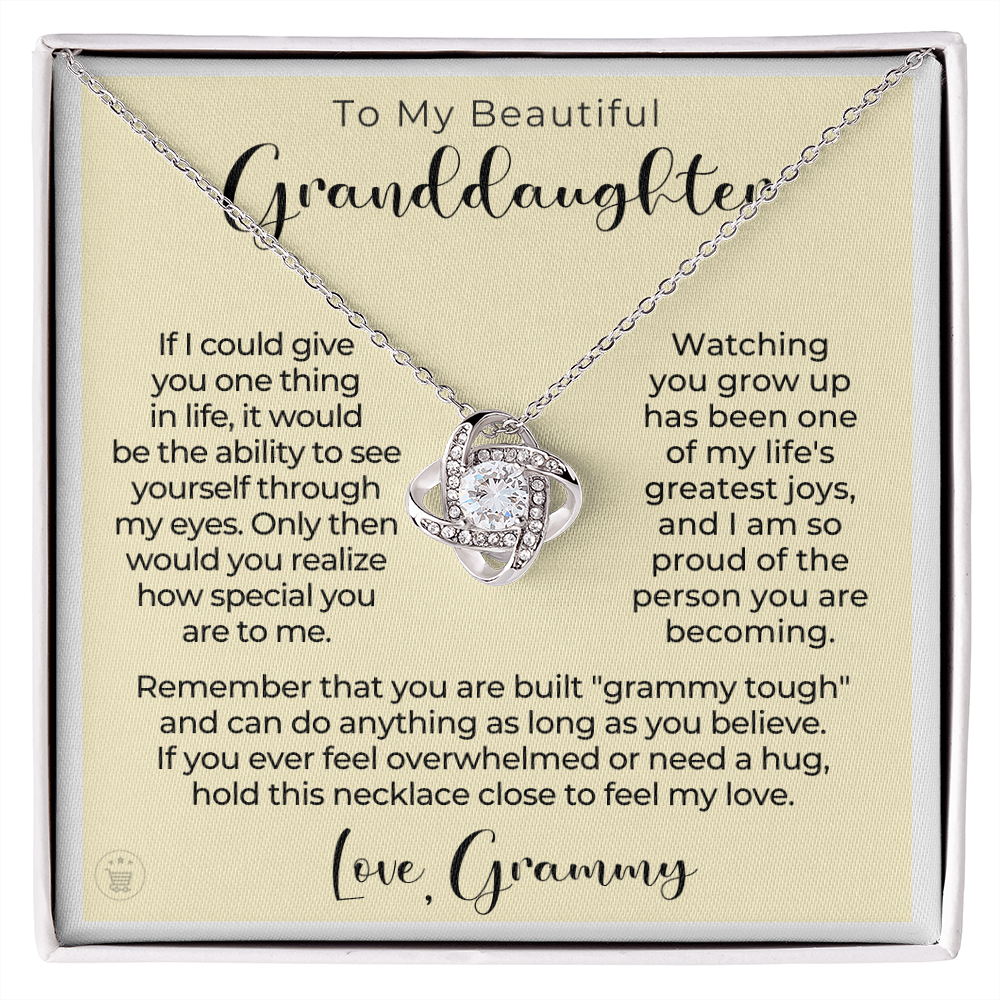 Granddaughter Gift | My Love Necklace 0549T6