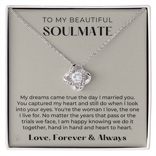 Soulmate Gift | I Live For Necklace 0531T3