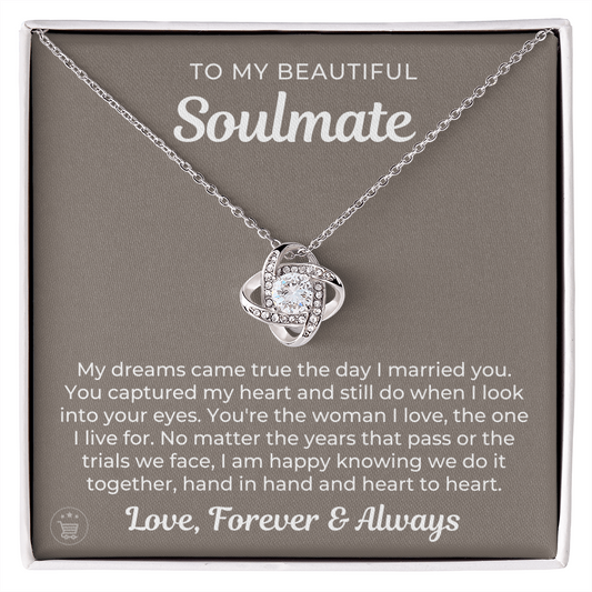 Soulmate Gift | I Live For Necklace 0531T2