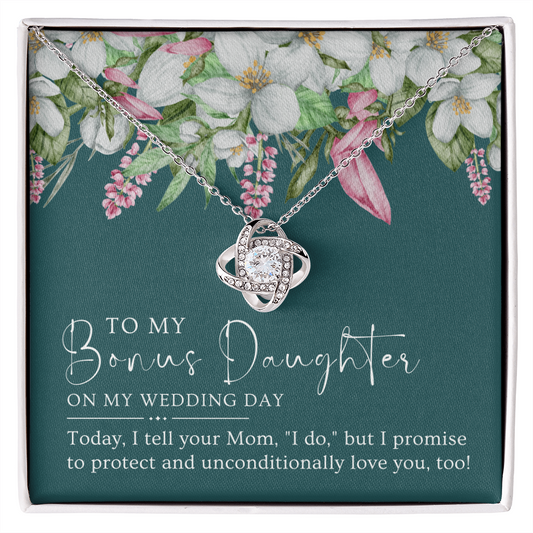 Stepdaughter Wedding Gift | Promise Necklace 0556T9