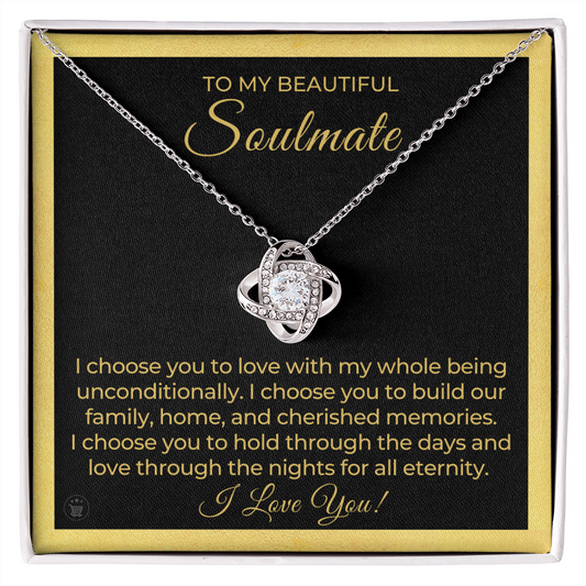 Soulmate Gift | I Choose Necklace 0535T8