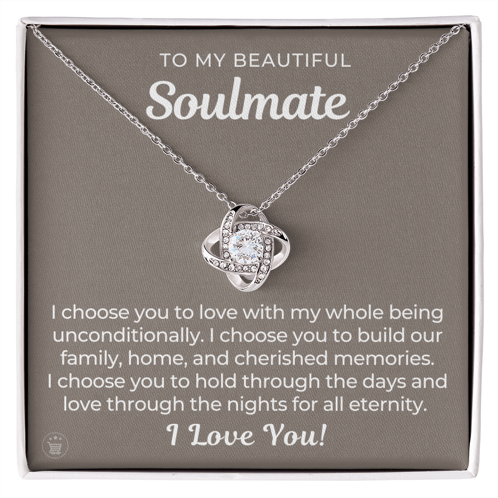 Soulmate Gift | I Choose Necklace 0535T2