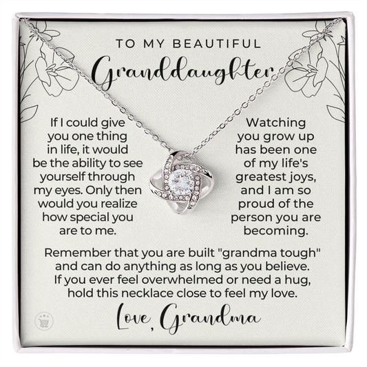 Granddaughter Gift | My Love Necklace 0548T11