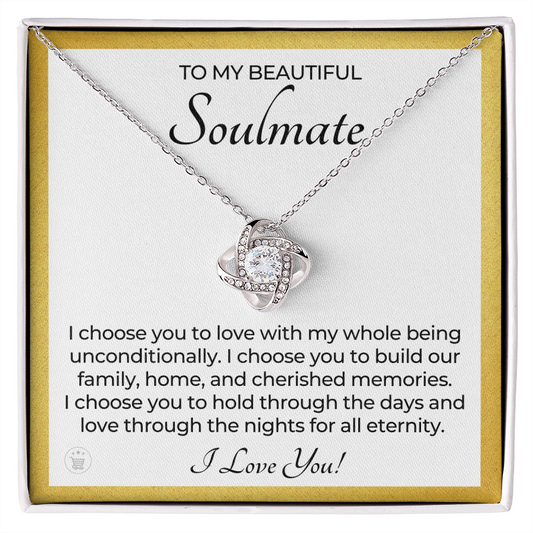 Soulmate Gift | I Choose Necklace 0535T7