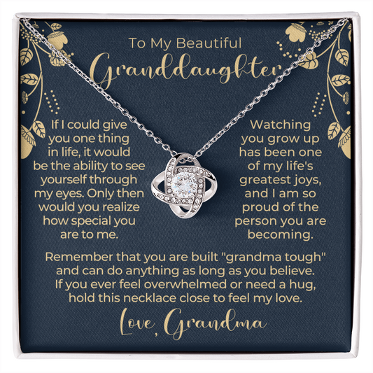 Granddaughter Gift | My Love Necklace 0548T13
