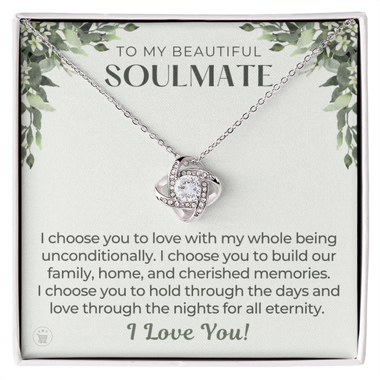 Soulmate Gift | I Choose Necklace 0535T5