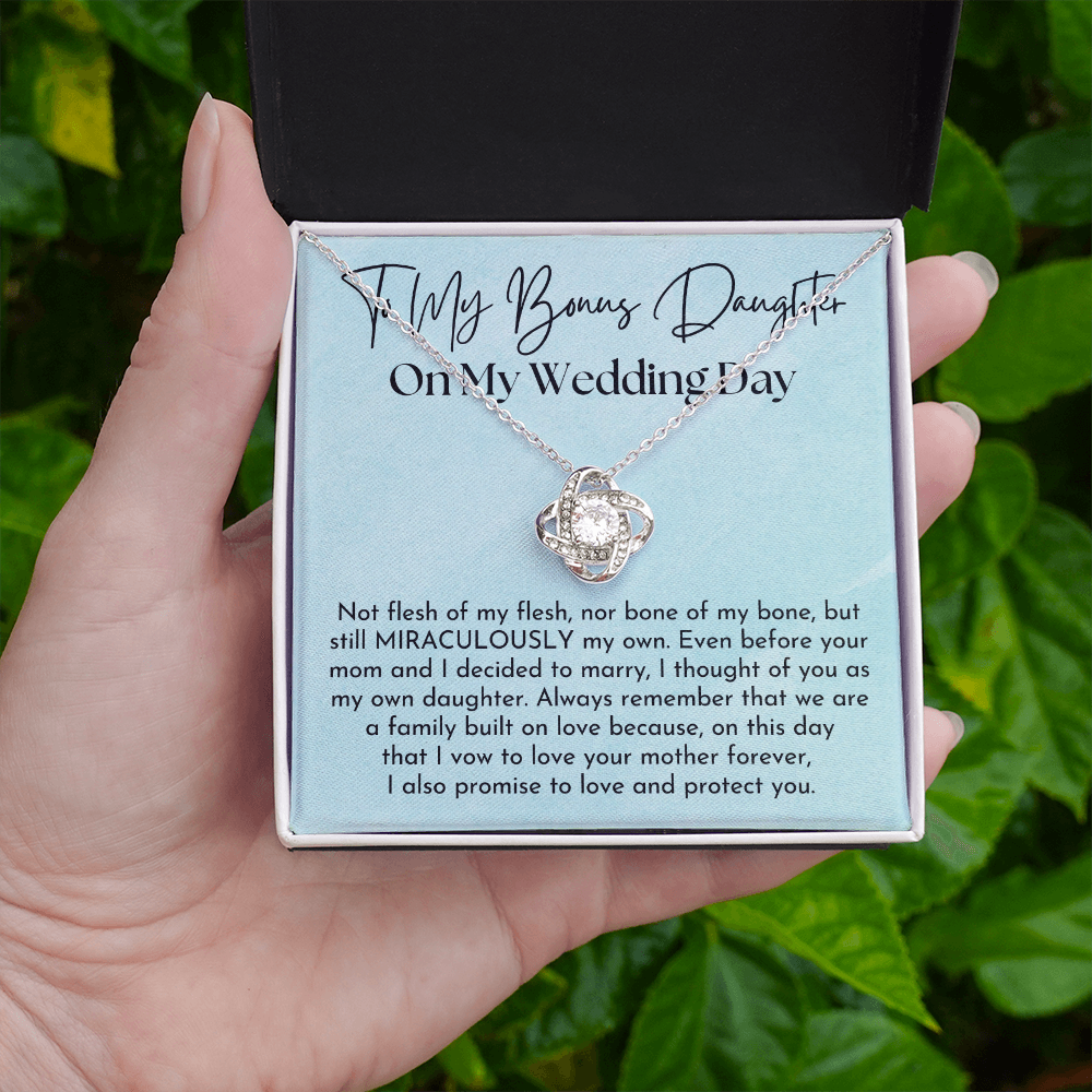 Stepdaughter Wedding Gift | On This Day Necklace 0555T6