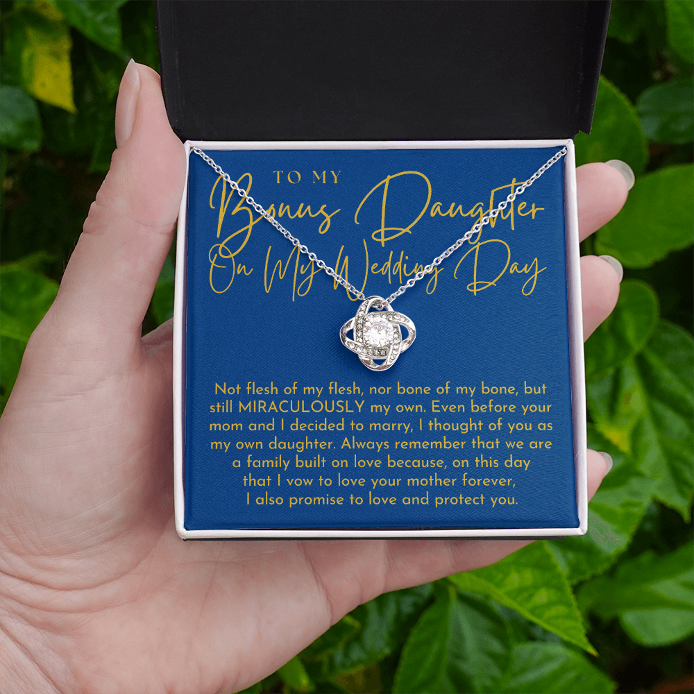 Stepdaughter Wedding Gift | On This Day Necklace 0555T2