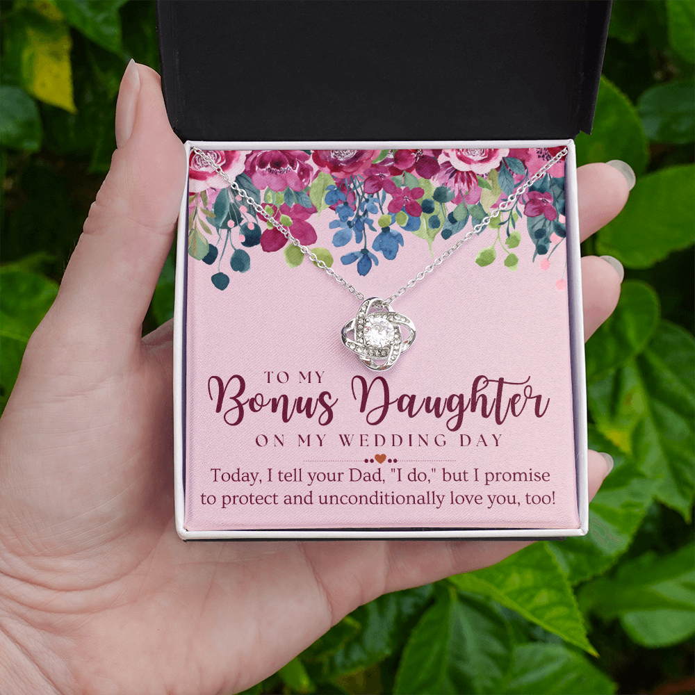 Stepdaughter Wedding Gift | Promise Necklace 0557T1