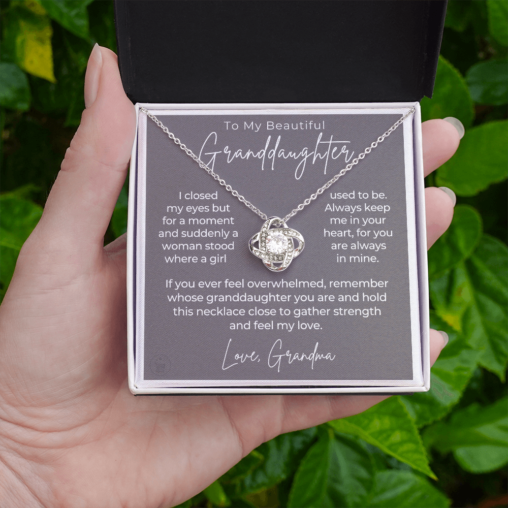 Granddaughter Gift | In My Heart Necklace 0544T6