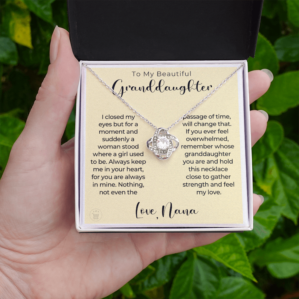 Granddaughter Gift | In My Heart Necklace 0545T5