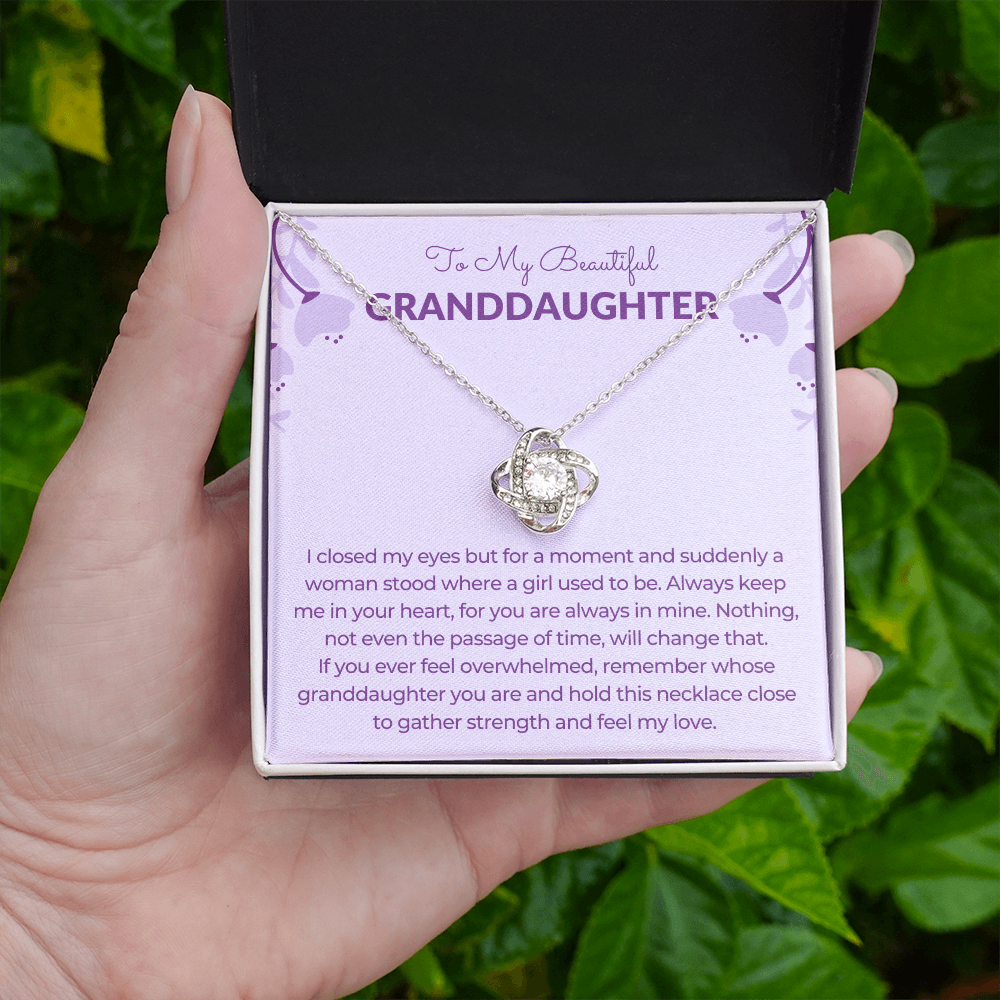 Granddaughter Gift | In My Heart Necklace 0545T7