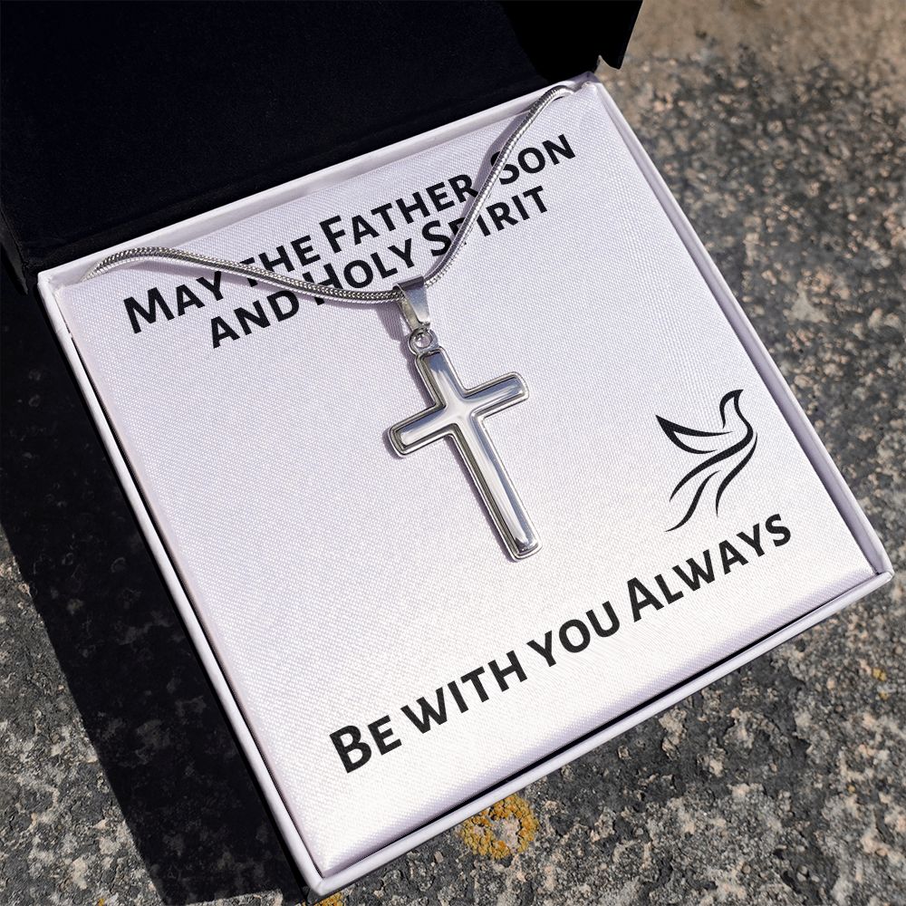 Christian Gift For Him | Cross Necklace 0807SSCN