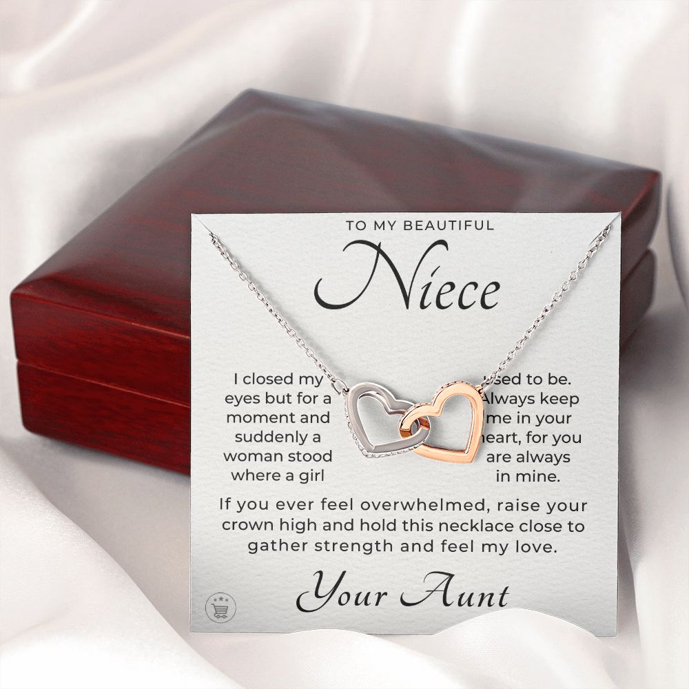 Niece Gift From Aunt | In My Heart Necklace 0632T5