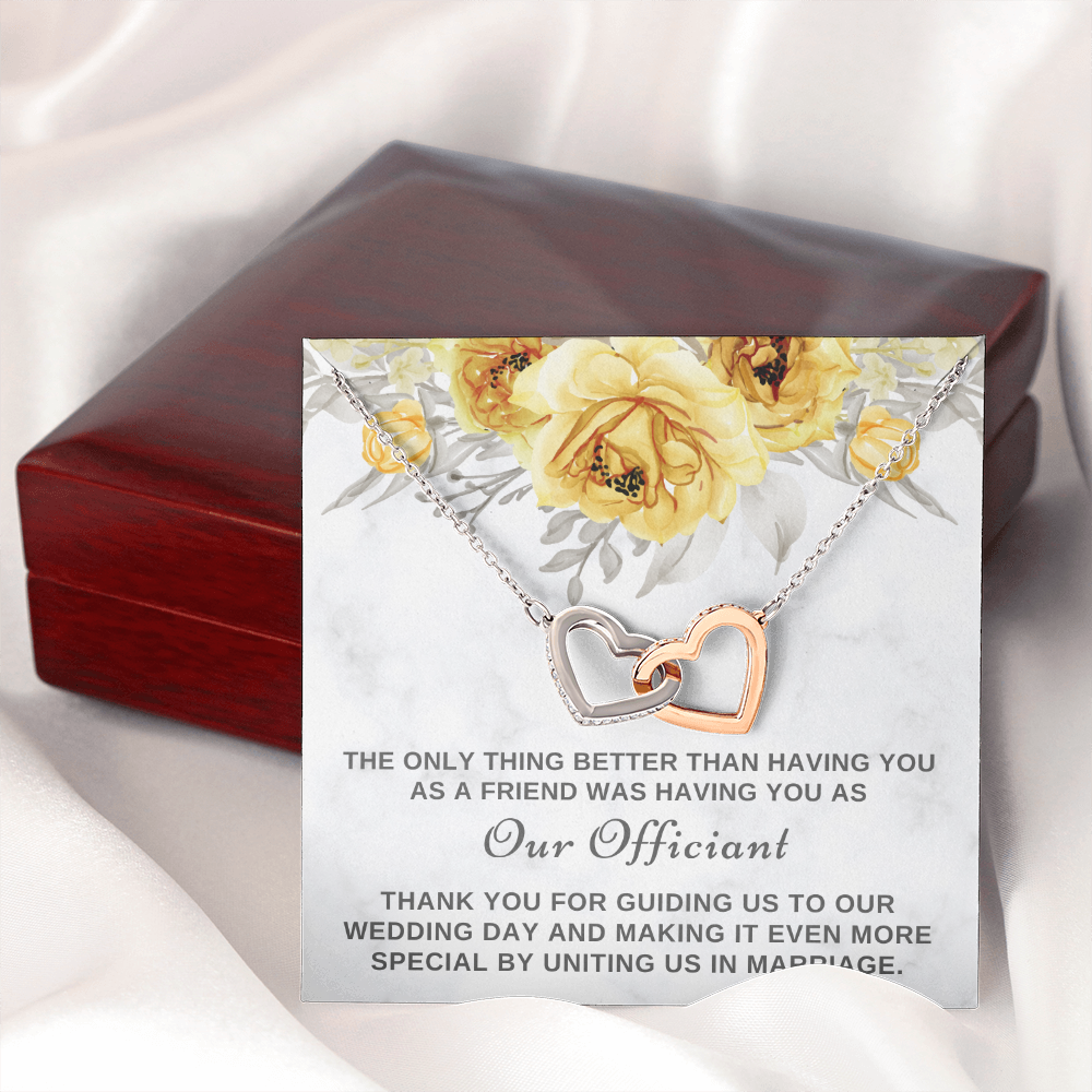 Officiant Proposal Gift | Having You Necklace 0588T1