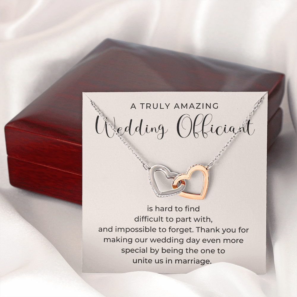 Officiant Proposal Gift | The One Necklace 0586T6