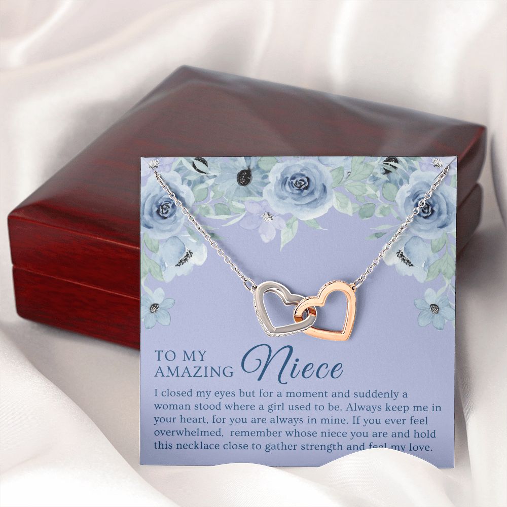 Niece Gift From Aunt | In My Heart Necklace 0631T13