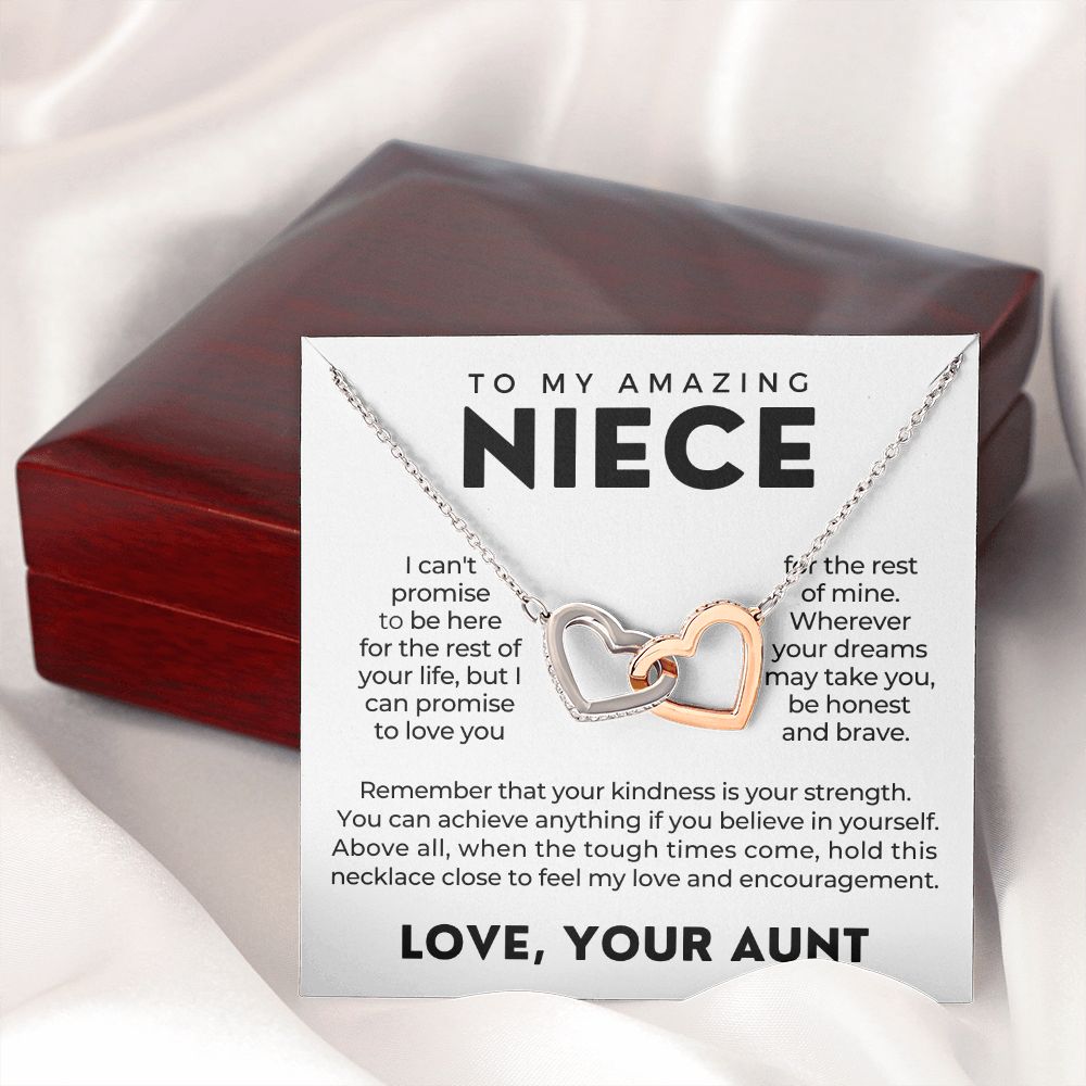 Niece Gift From Aunt | My Promise Necklace 0630T9
