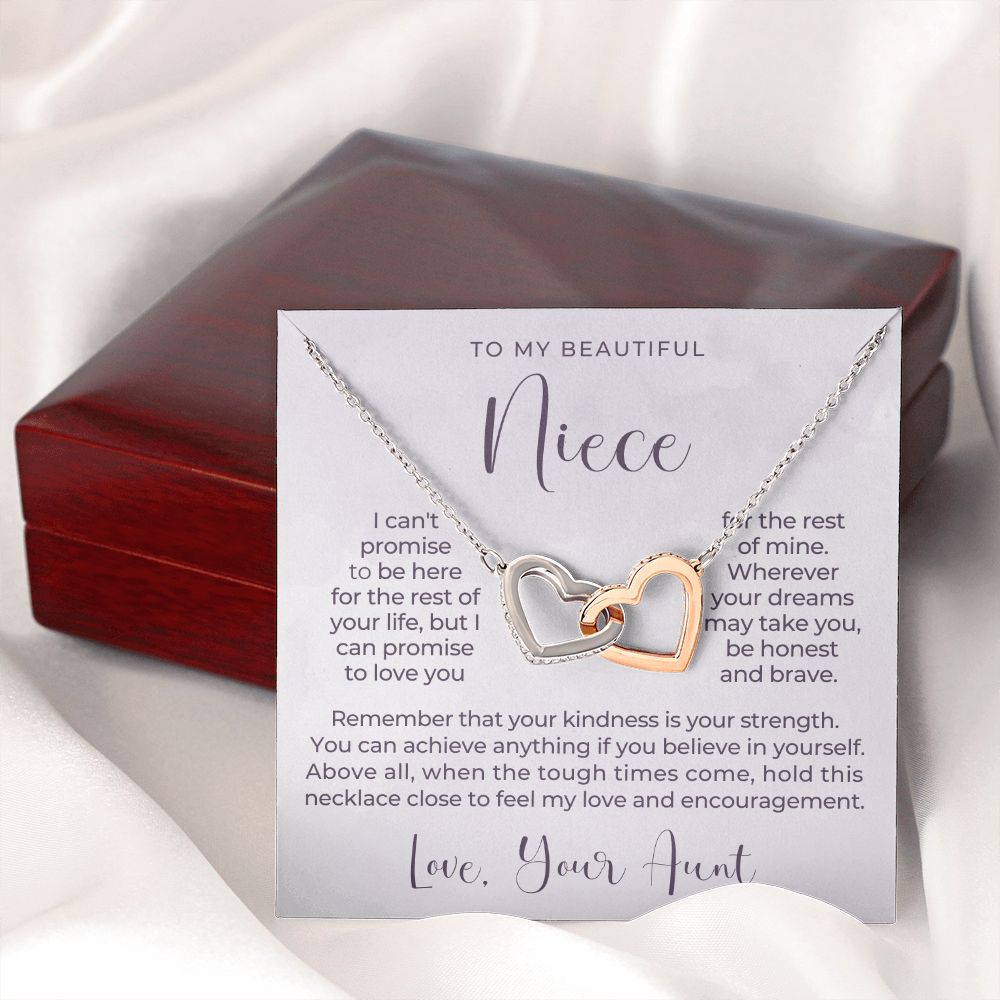Niece Gift From Aunt | My Promise Necklace 0630T17