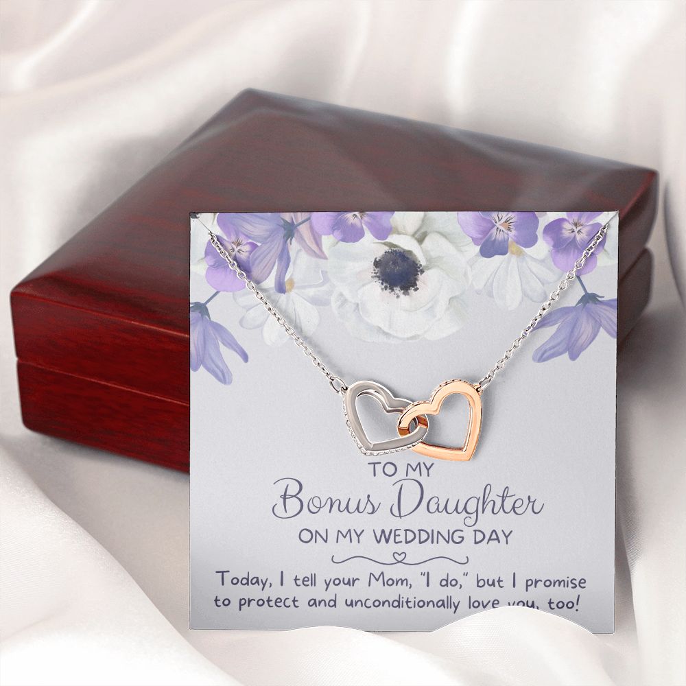 Stepdaughter Wedding Gift | Promise Necklace 0639T6