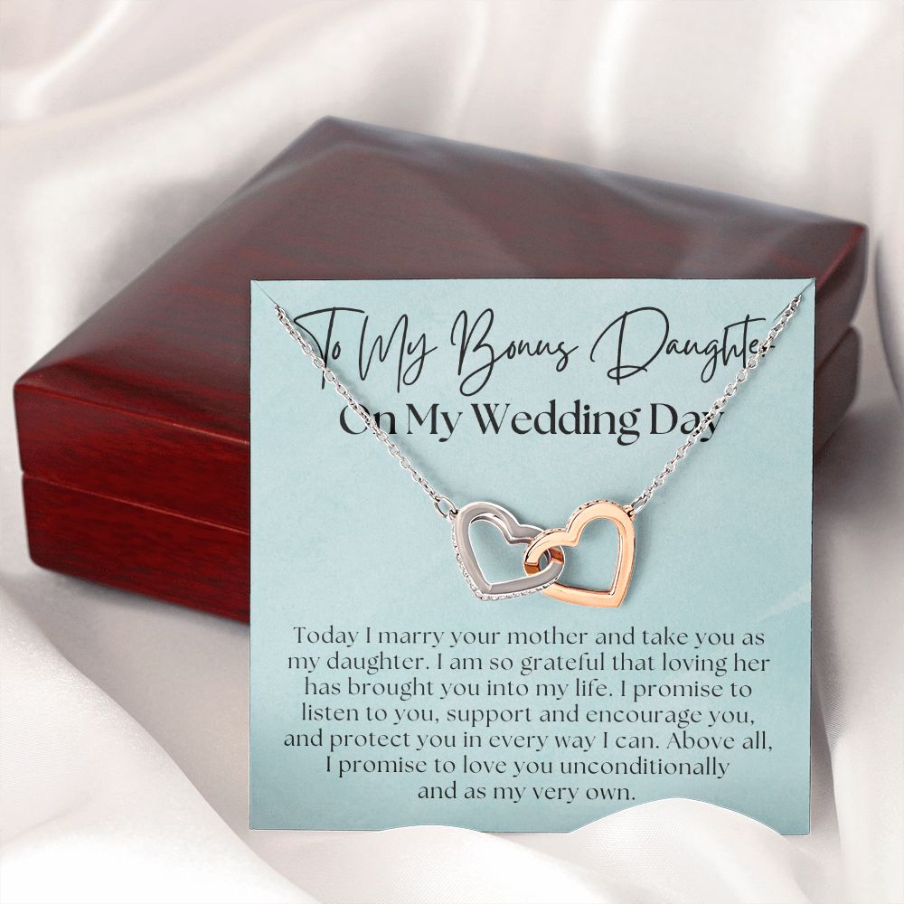 Stepdaughter Wedding Gift | Promise Necklace 0633T10