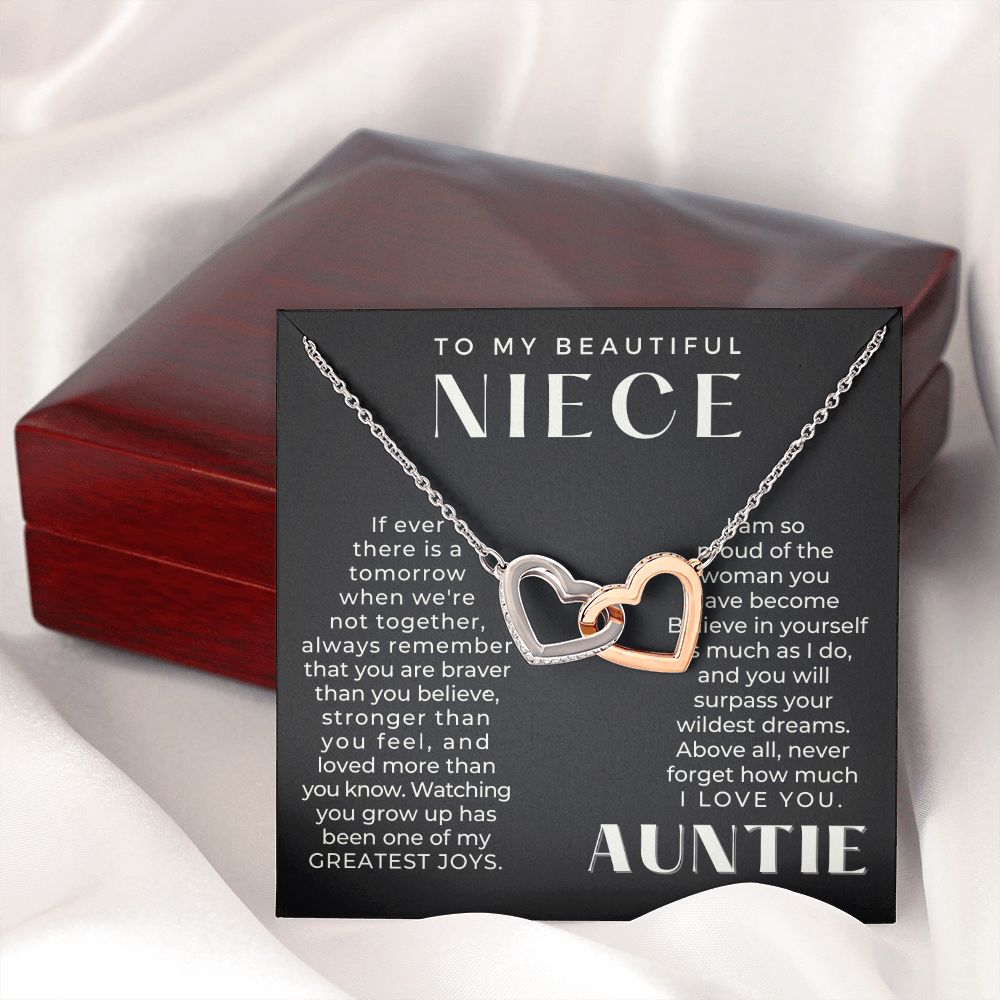Niece Gift From Aunt | Greatest Joy Necklace 0629T8