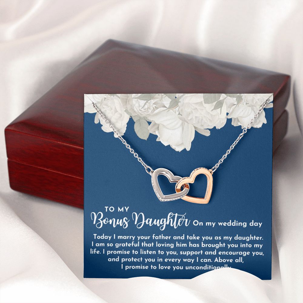 Stepdaughter Wedding Gift | Promise Necklace 0634T4